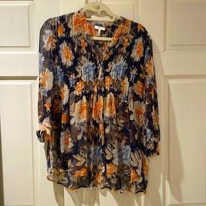 Silk floral Joie blouse